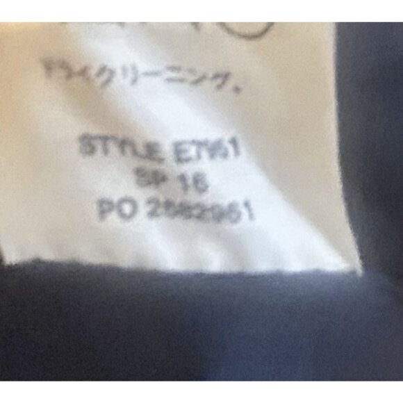 J. Crew Womens Navy Blue Sheath Dress Frayed Trim Sz 6 Classic Bodycon Boucle - Picture 10 of 13